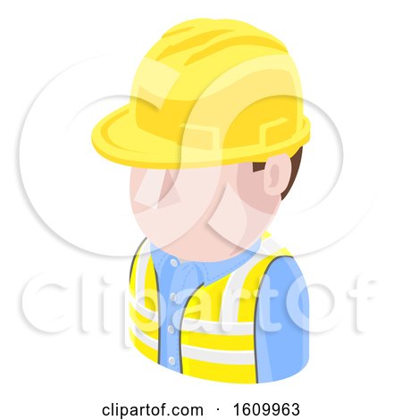 Contractor Avatar People Icon by AtStockIllustration