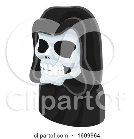 Grim Reaper Avatar People Icon by AtStockIllustration