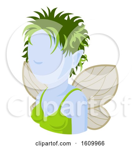 Fairy Avatar People Icon by AtStockIllustration
