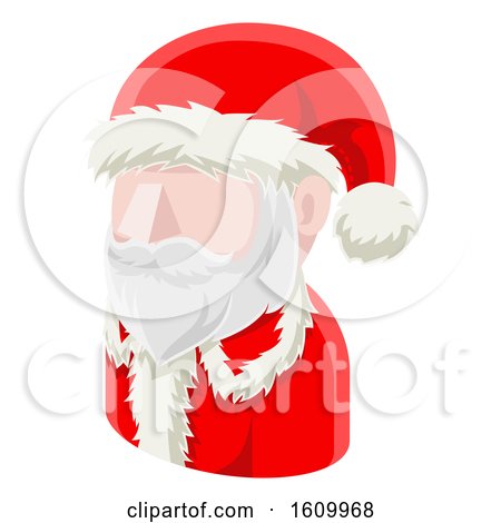 Santa Claus Avatar People Icon by AtStockIllustration