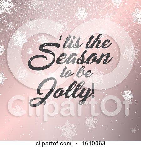 Christmas Text Background by KJ Pargeter