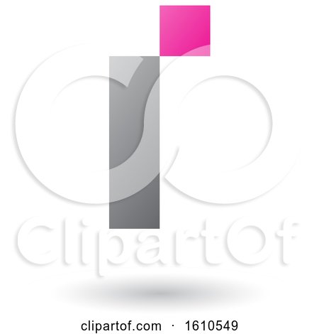 Clipart of a Letter I - Royalty Free Vector Illustration by cidepix