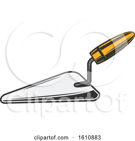 Clipart of a Trowel - Royalty Free Vector Illustration by Vector Tradition SM