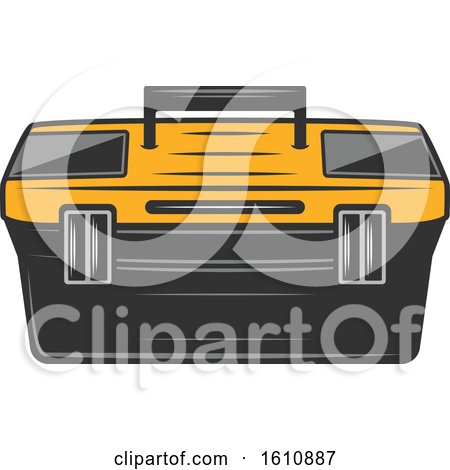Clipart of a Tool Box - Royalty Free Vector Illustration by Vector Tradition SM