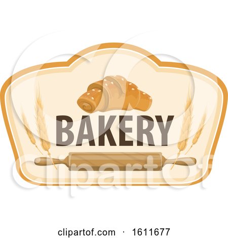 Clipart of a Bakery Design - Royalty Free Vector Illustration by Vector Tradition SM