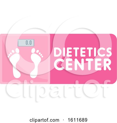 Clipart of a Dietetics Center Design - Royalty Free Vector Illustration by Vector Tradition SM