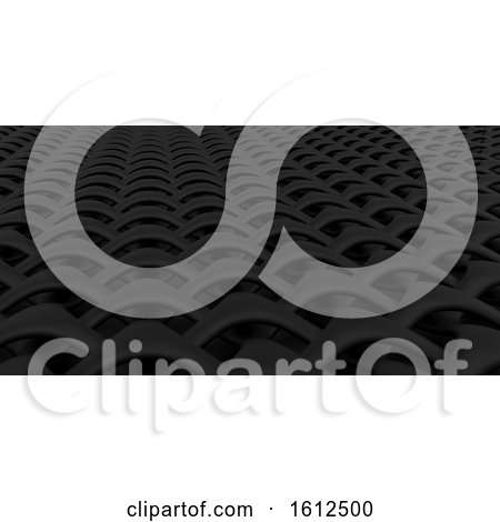 3D Geometric Weave Abstract Wallpaper Background by KJ Pargeter