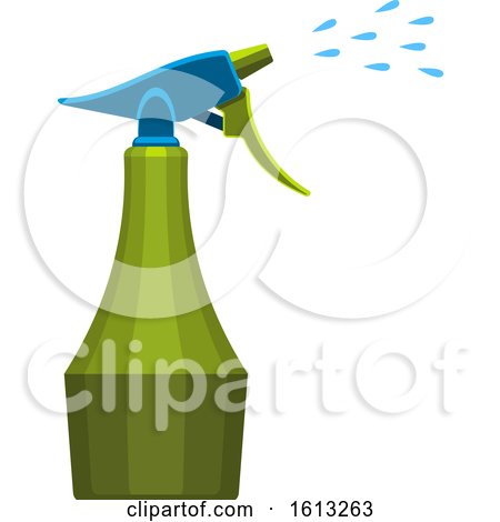 Clipart of a Gardening Spray Bottle - Royalty Free Vector Illustration by Vector Tradition SM
