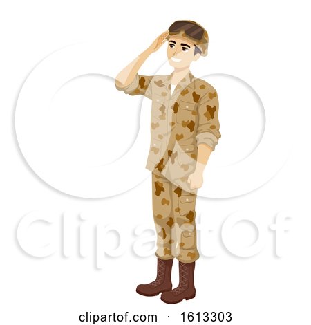 Teen Boy Young Soldier Illustration by BNP Design Studio