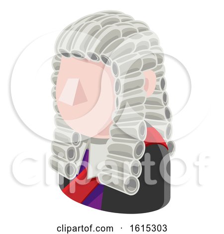 Judge Man Avatar People Icon by AtStockIllustration