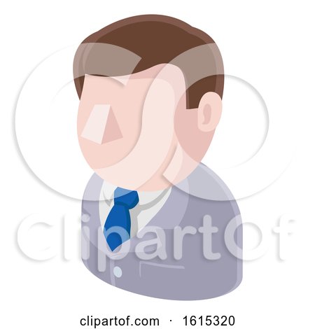 Office Man Avatar People Icon by AtStockIllustration