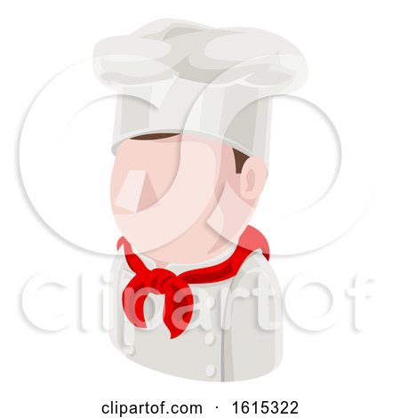 Chef Man Avatar People Icon by AtStockIllustration