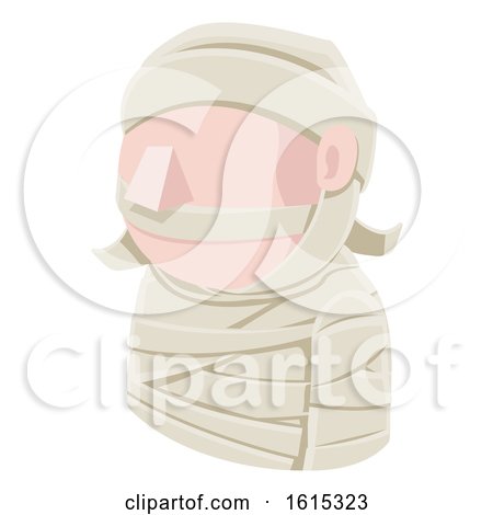 Mummy Man Avatar People Icon by AtStockIllustration