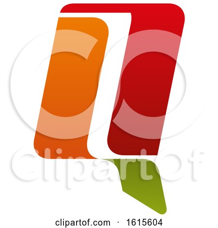 Clipart of a Letter Q Logo - Royalty Free Vector Illustration by Vector Tradition SM