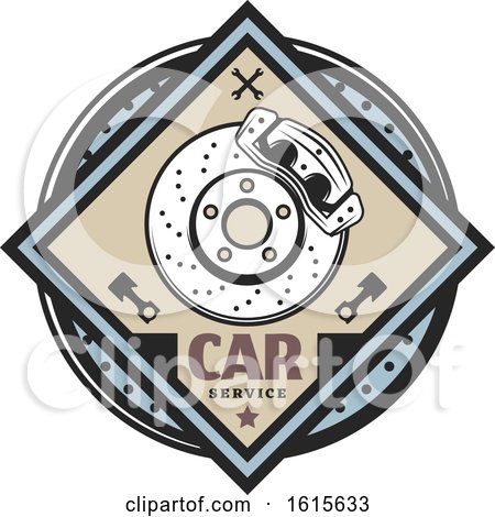 Clipart of a Car Automotive Design - Royalty Free Vector Illustration by Vector Tradition SM