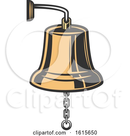 Clipart of a Bell - Royalty Free Vector Illustration by Vector Tradition SM