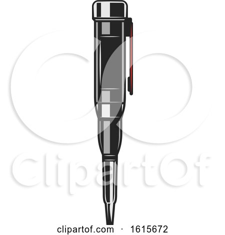 Clipart of a Socket Tester - Royalty Free Vector Illustration by Vector Tradition SM