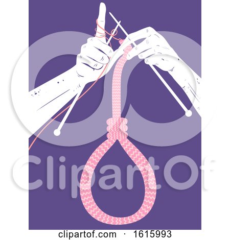 Hands Suicide Illustration by BNP Design Studio