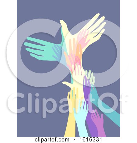 Hands Dove Peace Illustration by BNP Design Studio