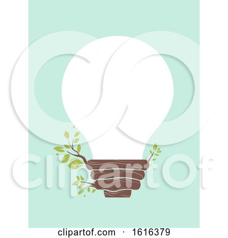 Light Bulb Tree Illustration by BNP Design Studio