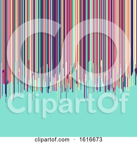 Retro Striped Background by KJ Pargeter