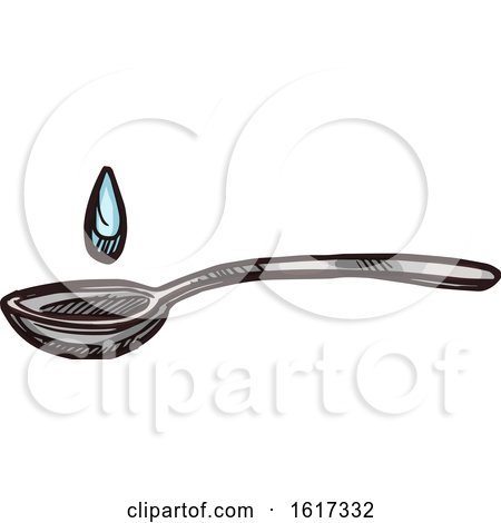 Drop of Medicine and Spoon by Vector Tradition SM