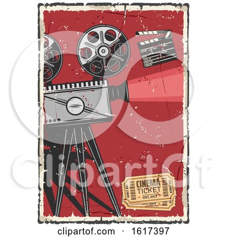 Distressed Movie Background by Vector Tradition SM