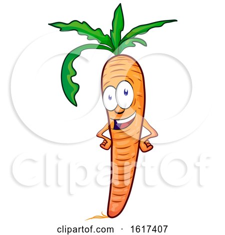 Happy Carrot Mascot by Domenico Condello