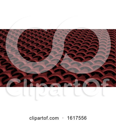 3D Geometric Weave Abstract Wallpaper Background by KJ Pargeter
