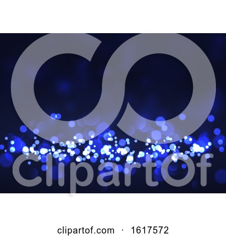Festive Background with Bokeh Lights by KJ Pargeter