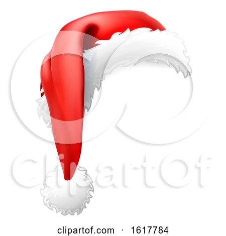 Santa Claus Christmas Hat by AtStockIllustration
