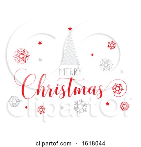 Decorative Christmas Text Background by KJ Pargeter