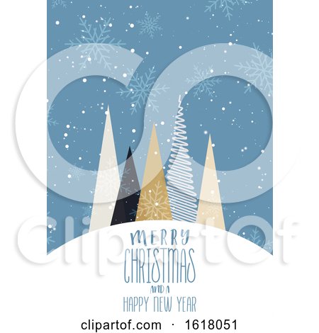 Christmas Card Background by KJ Pargeter
