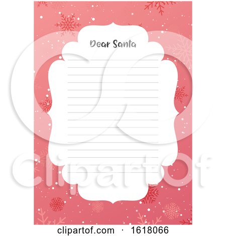 Dear Santa Letter by KJ Pargeter