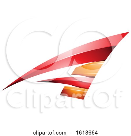 Red and Orange Flying Letter a by cidepix