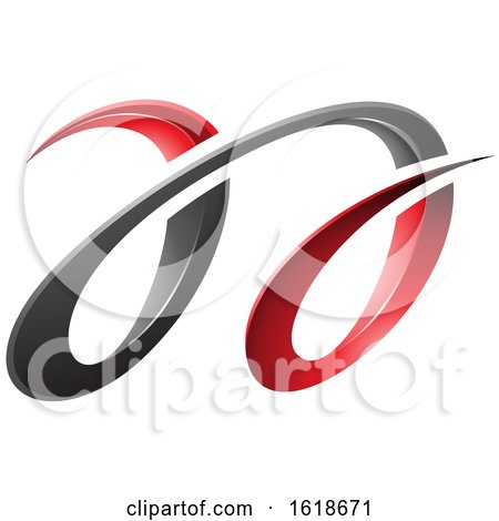 Red and Black Double Letter a by cidepix