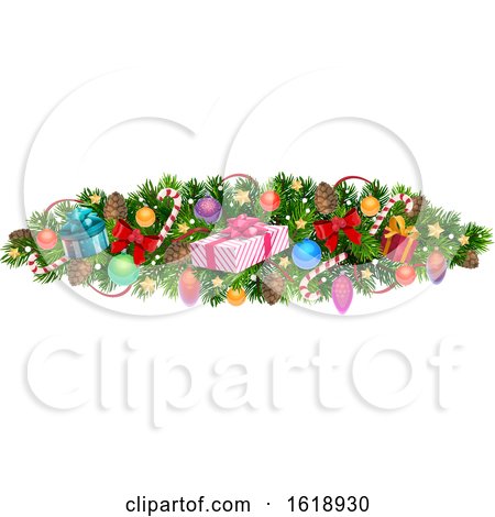 Christmas Border Design Element by Vector Tradition SM