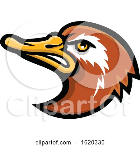 Laysan Duck Side Mascot by patrimonio