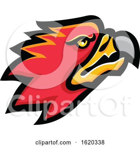 Firebird Head Mascot by patrimonio