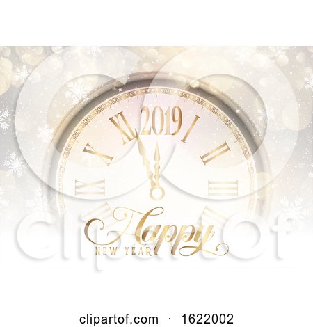 Happy New Year Background by KJ Pargeter