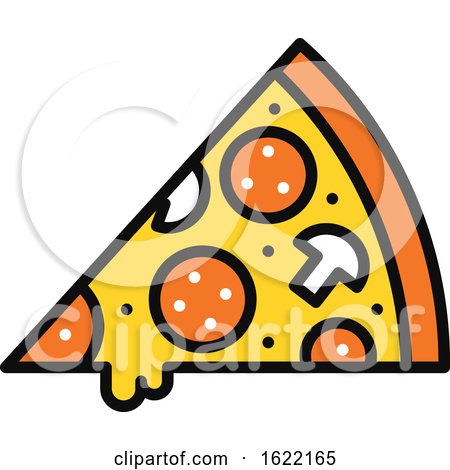 Pizza Food Icon by Vector Tradition SM