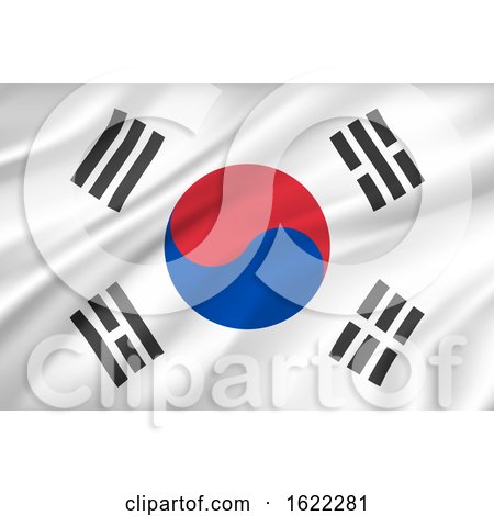 South Korea Flag by Vector Tradition SM