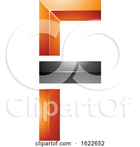 Orange and Black Letter F by cidepix
