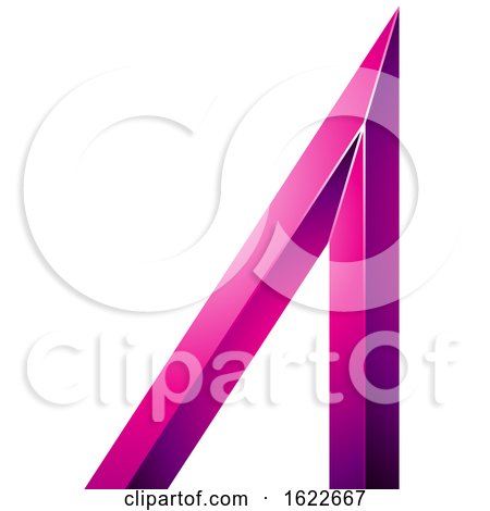 Magenta Letter a by cidepix
