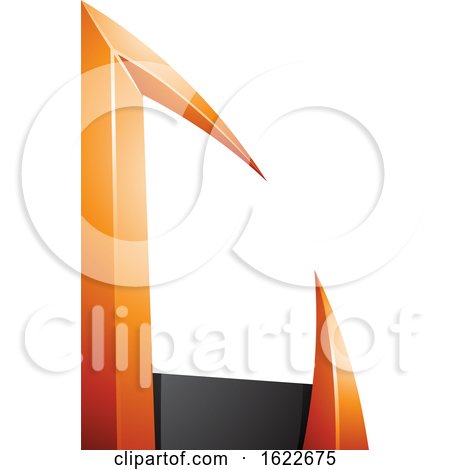 Orange and Black Arrow like Letter C by cidepix