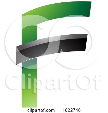 Green and Black Letter F by cidepix