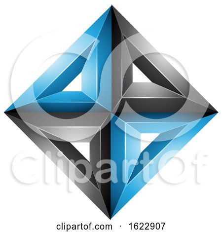 Black and Blue Diamond by cidepix