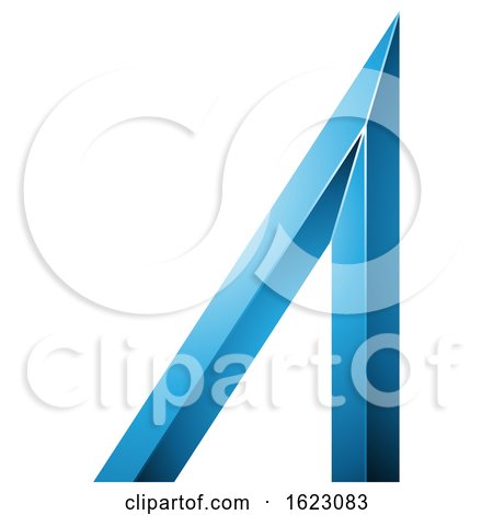 Blue Letter a by cidepix