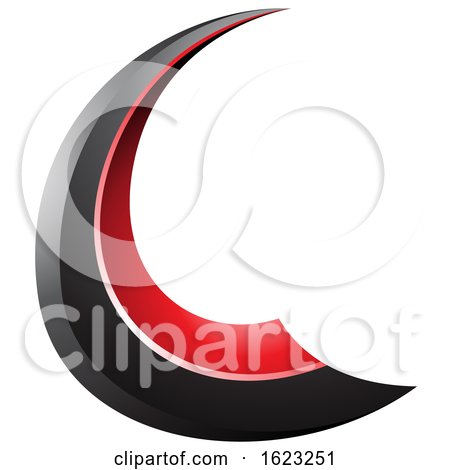 Black and Red Flying Letter C by cidepix