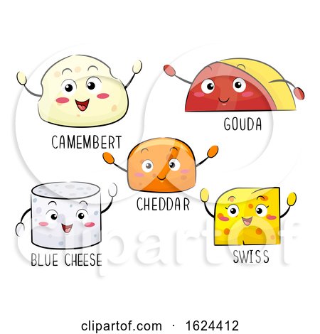 Mascot Kinds Cheese Illustration by BNP Design Studio